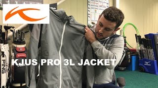 KJUS Pro 3L Golf Waterproof Jacket Review A Galvin Green Beater [upl. by Namor290]