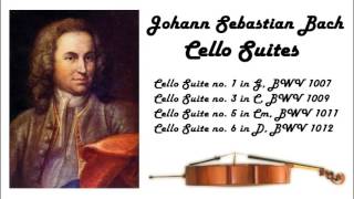 Johann Sebastian Bach  Cello suites in 432 Hz great for reading or studying [upl. by Ivie340]