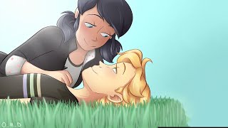 Marinette x Adrien in Future Miraculous Ladybug Comic Dub [upl. by Eylatan493]