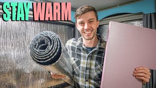 DONT FREEZE  Insulating RV for Winter with Reflectix Foam Board amp Skirting  RV Life [upl. by Annovaj]