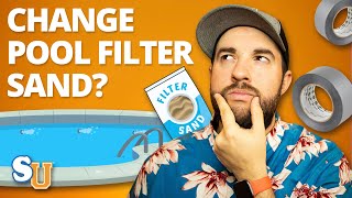 How To Change The SAND In Your POOL FILTER [upl. by Elman809]