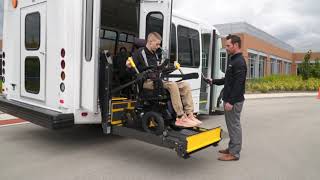 How to Operate a Wheelchair Lift [upl. by Armington]