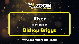 Bishop Briggs  River  Karaoke Version from Zoom Karaoke [upl. by Virgina]