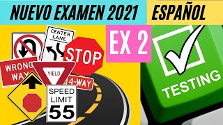 EXAMEN TEORICO DE CONDUCIR 2022 2 LICENCIA DE MANEJO EN ESPAÑOL [upl. by Aennaej134]