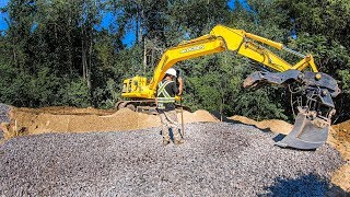 How To Install A Septic System Filter Media Bed [upl. by Eelatsyrc]