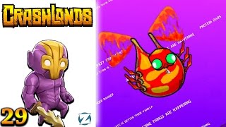 Crashlands Gameplay  Ep 29  Hivelighter and Dbot Lets Play [upl. by Akissej]