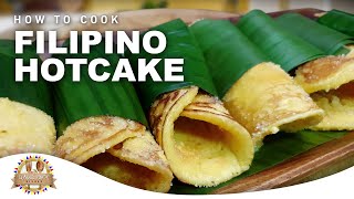 How to Cook Filipino Hotcake Simple and Easy Recipe [upl. by Adigirb601]