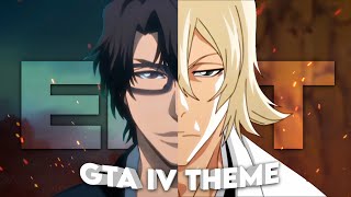 Aizen x Urahara  GTA IV Theme Edit [upl. by Irahs]