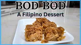 Bod Bod  Popular Filipino Dessert  Super Delicious [upl. by Bree]